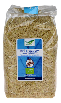 Ryż brązowy długoziarnisty BIO 1kg BIO PLANET
