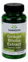 Ginkgo Biloba Ekstrakt 60mg - 120kaps SWANSON