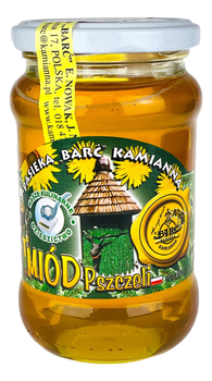 Miód lipowy 450g Pasieka BARĆ Kamianna