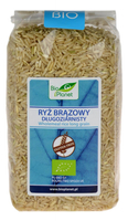 Ryż brązowy długoziarnisty BIO 500g BIOPLANET