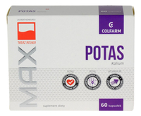MAX Potas 60 kapsułek COLFARM
