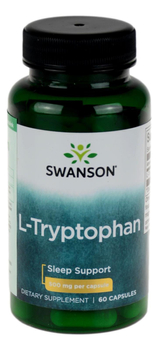 L-Tryptophan (Tryptofan) 500mg - 60kaps SWANSON