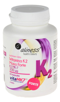 Witamina K2 MonoFORTE MK-7 200 µg 60kaps ALINESS