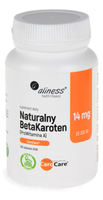 Naturalny BetaKaroten 14 mg (Witamina A) 100tabl ALINESS
