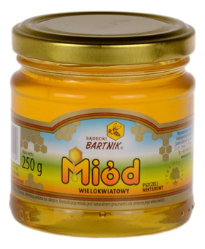 Miód wielokwiatowy 250g BARTNIK