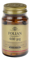 Folian (Metafolin) 400 µg 50 tabl. SOLGAR