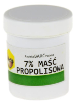 Maść propolisowa 7% 20g Pasieka BARĆ Kamianna