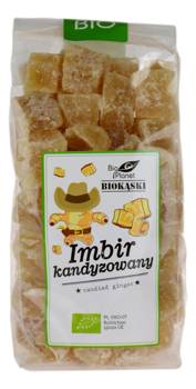 Imbir kandyzowany BIO 400g BIO PLANET