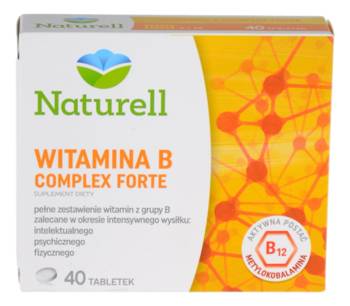 Witamina B Complex Forte 40 tabletek NATURELL