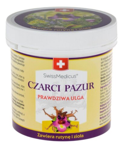 Balsam Czarci Pazur z Rutyną 250ml HERBAMEDICUS