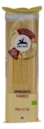 Makaron orkiszowy spaghetti BIO 500g ALCE NERO