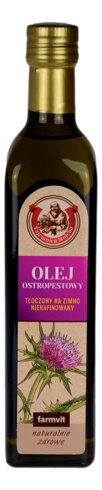 Olej ostropestowy 500ml FARMVIT