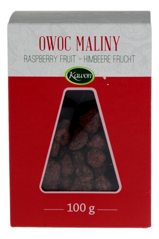 Owoc maliny 100g KAWON