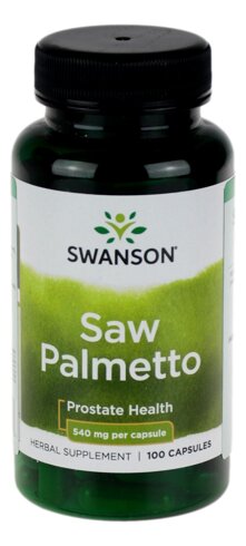 Saw Palmetto (Palma Sabałowa) 540mg - 100kaps SWANSON